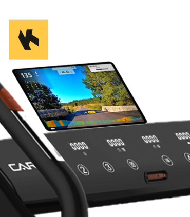 Vernetztes Laufband - 14km/h - CARE - CT-962 - KINOMAP - Generalüberholt