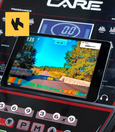 Vernetztes Laufband - CARE - JOG RUNNER 18km/h - Generalüberholt