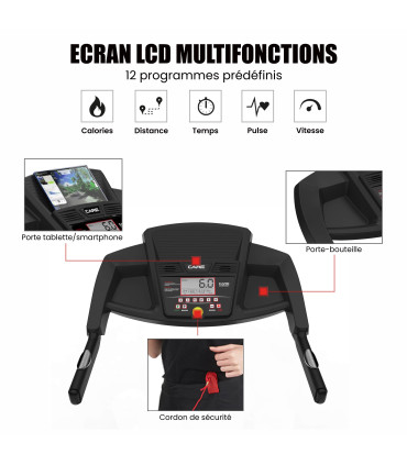 Vernetztes Laufband - 16km/h - CARE - CT-5588-2 - KINOMAP - FBA-DE