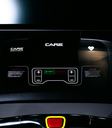 Professionelles Laufband - 25km/h - CARE - CLUB RUNNER TFT-Bildschirm