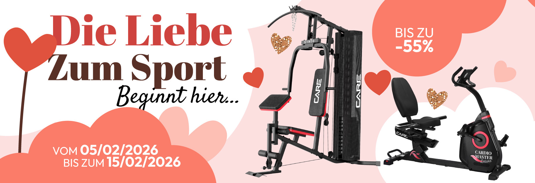 Die Liebe zum Sport – Valentinstag